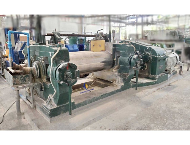 เครื่องรีดยาง เกียร์ชน 18 inch, mixing roll mill machine rubber ,HSU FENG, พร้อมทีมช่างมืออาชีพ 