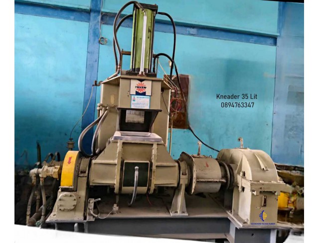 เครื่องผสมยาง 35 ลิตร Kneader 35 Lit MIXER ช่วยผสมยาง เคมี เป็น ยางคอมปาวด์ ง่าย เร็ว คุ้มค้า