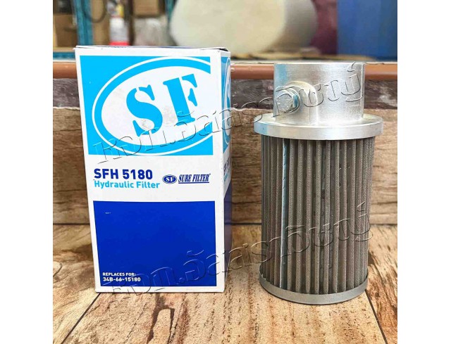 ไส้กรองน้ำมันไฮดรอลิค ขาดูด Surefilter กรองรถKomatsu