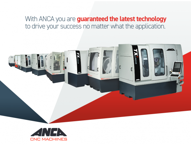 ANCA CNC GRINDER MACHINE (เครื่องเจียรขึ้นรูป ดอกสว่าน เอ็นมิล รีมเมอร์ ......