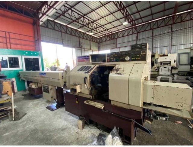 เครื่อง CNC Nagamura tome พร้อม barfeed