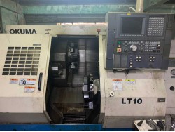  OKUMA LT10 / หัวจับ 8 นิ้ว / 2 สปินเดิล /