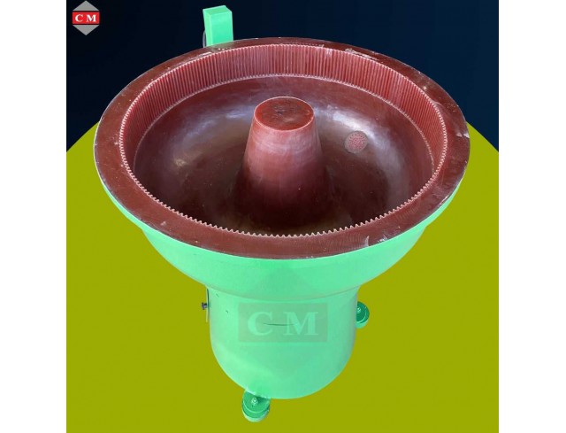   เครื่องขัดผิวโลหะแบบเขย่า (ไม่มีสะพานแยกชิ้นงาน) / Vibratory Finishing Machine