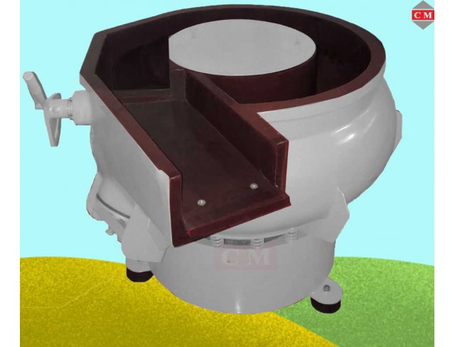 เครื่องขัดผิวโลหะแบบเขย่า (มีสะพานแยกชิ้นงาน)  หินขัด น้ำยาขัดเงา / C M INTERSUPPLY LTD., PART