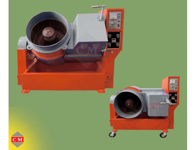 เครื่องขัดผิวโลหะแบบจานหมุน (CENTRIFUGE FINISHING MACHINE)