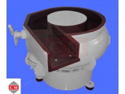 เครื่องขัดผิวโลหะแบบเขย่า (มีสะพานแยกชิ้นงาน)  หินขัดชนิดต่างๆ น้ำยาขัดเงา/ C M INTERSUPPLY LTD., PART