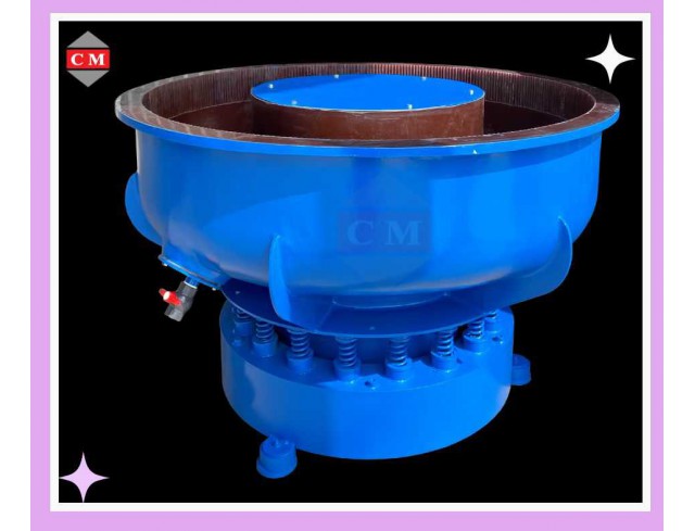  เครื่องขัดผิวโลหะแบบเขย่า (ไม่มีสะพานแยกชิ้นงาน) / Vibratory Finishing Machine