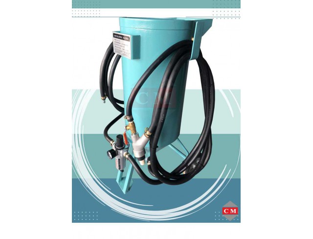  ถังพ่นทรายกลางแจ้ง ลอกผิว ลอกสนิม ทำความสะอาดแม่พิมพ์