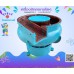เครื่องขัดผิวโลหะแบบเขย่า (มีสะพานแยกชิ้นงาน) (Vibratory finishing machine with Separator) 