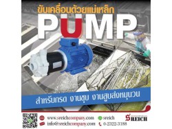 ปั๊มเคมีขับเคลื่อนด้วยแม่เหล็ก Magnetic Drive Pump CTM