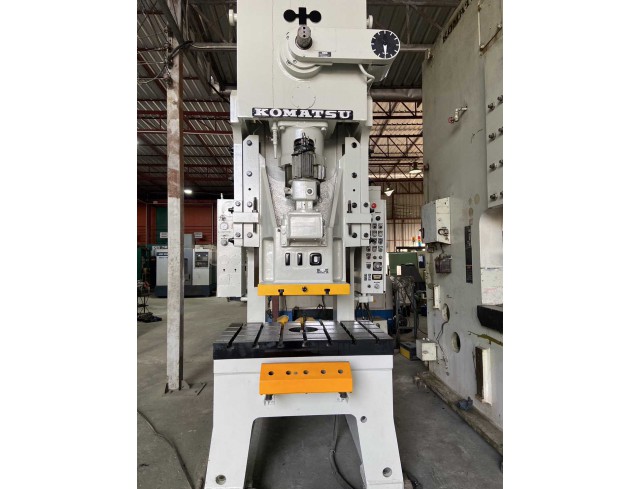 #ขายเครื่องปั้มโลหะมือสอง #Used Press KOMATSU 110 Ton Model : OBS-110AA