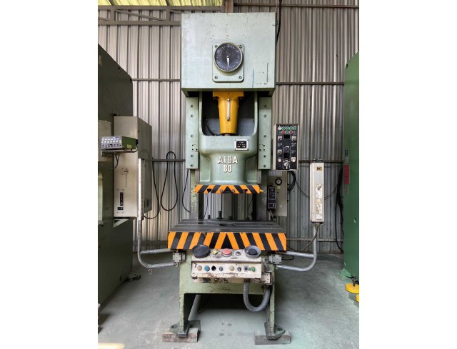 #ขายเครื่องเพรส80ตันมือสอง Used Press Machine AIDA 80 Tons,Year : 1996