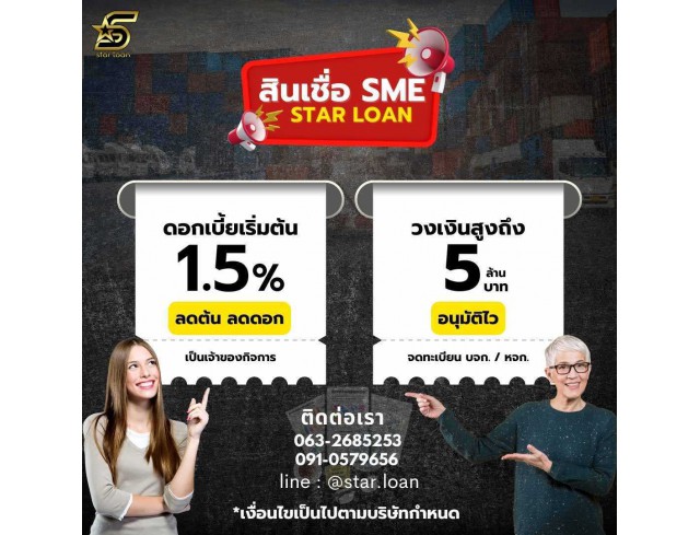 #สินเชื่อ #ผู้ประกอบการ #เงินทุนหมุนเวียน