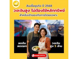 สินเชื่อธุรกิจ ปี 2568 วงเงินสูง ไม่ต้องใช้หลักทรัพย์ สำหรับเจ้าของกิจการโดยเฉพาะ SME Easy Capital