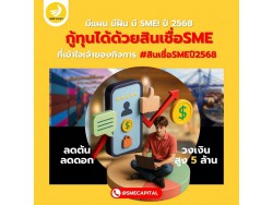 ธุรกิจโตทันปี 2568 ด้วยสินเชื่อ SME วงเงินสูง ไม่ต้องใช้หลักทรัพย์